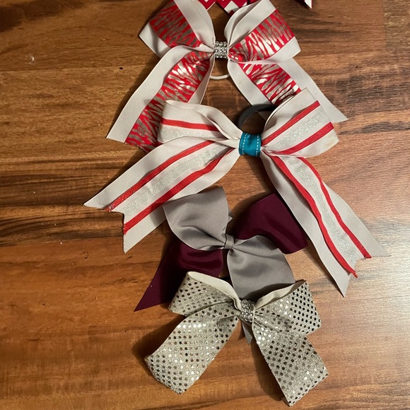 Collection of softball hair bows - Picture 2 of 4